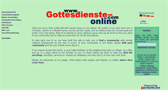 Desktop Screenshot of gottesdienste-online.com